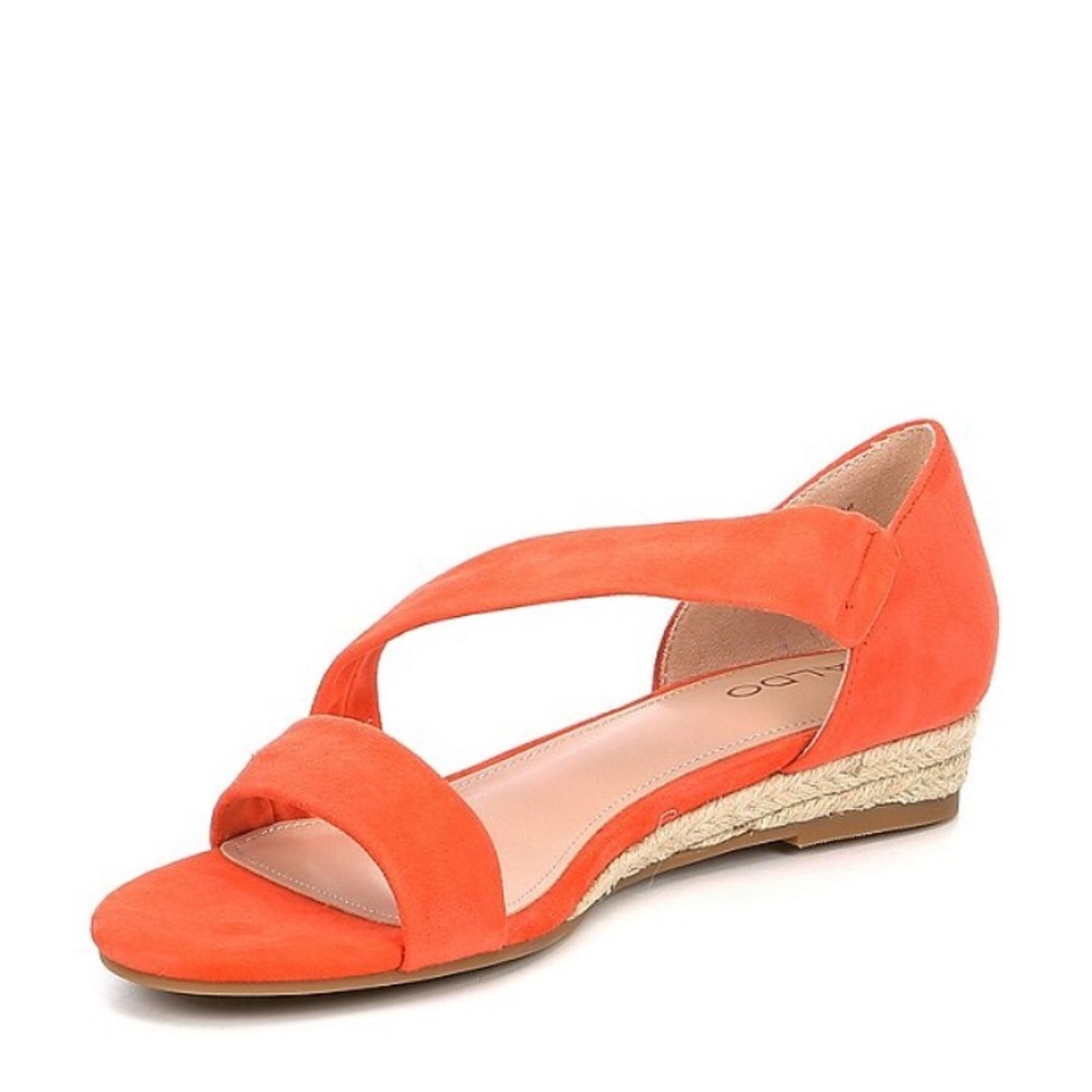 Aldo Moewen Wedge Espadrille Summer Sandals - Picture 8 of 8